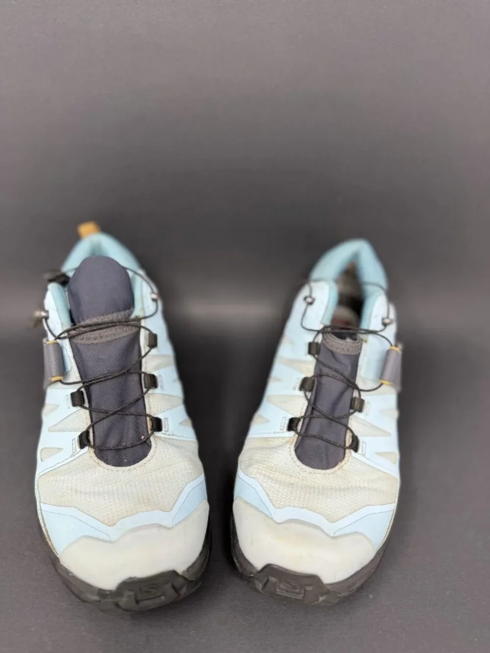 Salomon Sense Ride 4 Shoes Womens 7.5 Blue Athletic Sneakers Lightweight